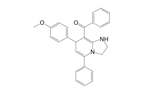 8-Benzoyl-7-(4-methoxyphenyl)-5-phenyl-1,2,3,7-tetrahydroimidazo[1,2-a]pyridine