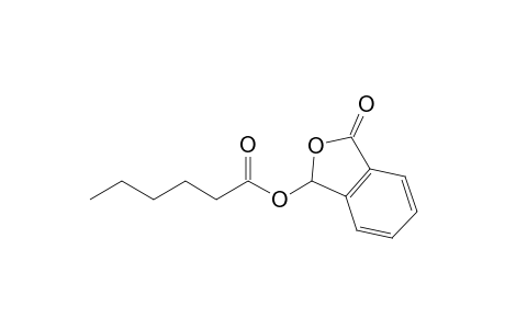 (3-oxidanylidene-1H-2-benzofuran-1-yl) hexanoate