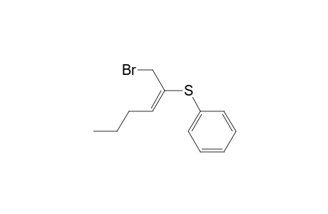 1-Bromo-2-(phenylthio)hex-2-ene