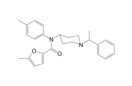 5-methyl-N-4-methylphenyl-N-[1-(1-phenylethyl)piperidin-4-yl]furan-2-carboxamide