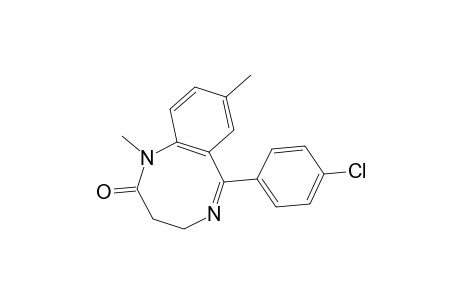 6-(4-Chlorophenyl)-1,8-dimethyl-3,4-dihydro-1,5-benzodiazocin-2(1H)-one
