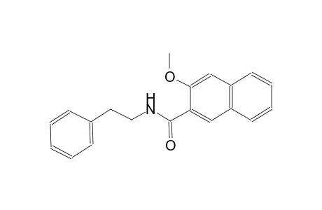 2-naphthalenecarboxamide, 3-methoxy-N-(2-phenylethyl)-