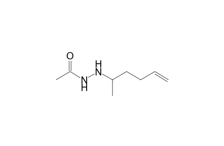 N'-(1-methylpent-4-enyl)acetohydrazide