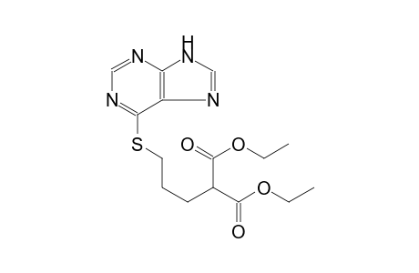 diethyl 2-[3-(9H-purin-6-ylsulfanyl)propyl]malonate