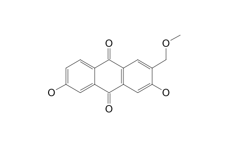 OPHIOHAYATONE-A;2,7-DIHYDROXY-3-METHOXYMETHYLANTHRAQUINONE
