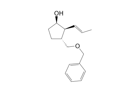 (E)-(1R*,2S*,3S*)-1-Hydroxy-2-(2'-propenyl)-3-(benzyloxymethyl)cyclopentane