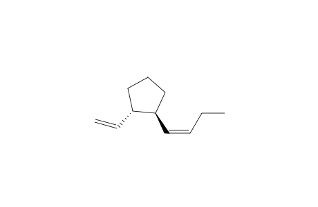 Cyclopentane, 1-(1-butenyl)-2-ethenyl-, [1S-[1.alpha.(Z),2.alpha.]]-