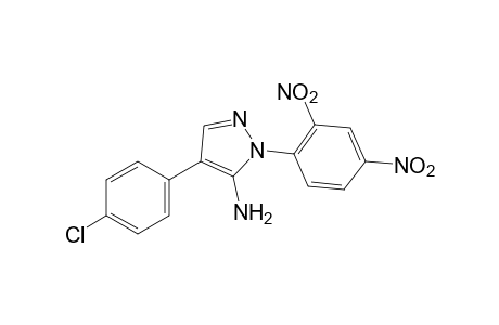 5-amino-4-(p-chlorophenyl)-1-(2,4-dinitrophenyl)pyrazole