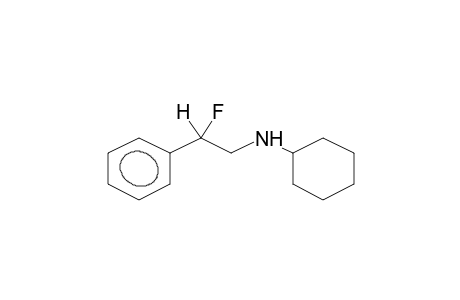 N-CYCLOHEXYL-N-(2-PHENYL-2-FLUOROETHYL)AMINE