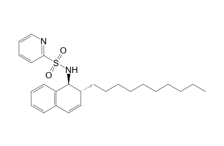 (1S*,2R*)-2-Decyl-N-[(2'-pyridyl)sulfonyl]-1,2-dihydronaphthalen-1-amine