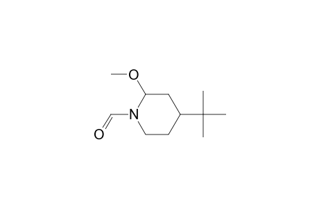 4-t-Butyl-2-methoxypiperidine-1-carbaldehyde
