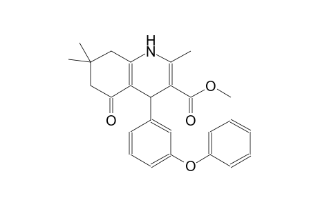 methyl 2,7,7-trimethyl-5-oxo-4-(3-phenoxyphenyl)-1,4,5,6,7,8-hexahydro-3-quinolinecarboxylate