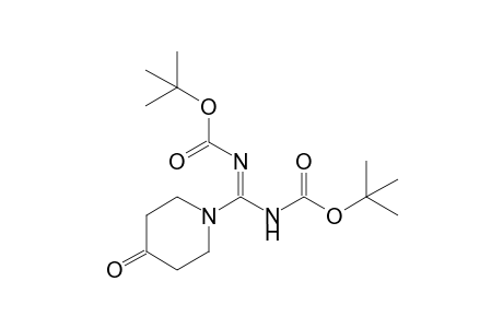 (NZ)-N-[(tert-butoxycarbonylamino)-(4-ketopiperidino)methylene]carbamic acid tert-butyl ester