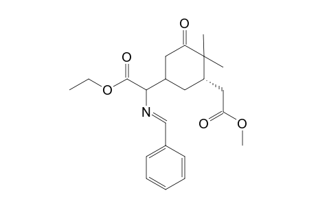 Ethyl N-benzylidene-2-[(3S)-4',4'-dimethyl-3'-[(methoxycarbonyl)methyl]-5-oxacyclohexyl}glycinate