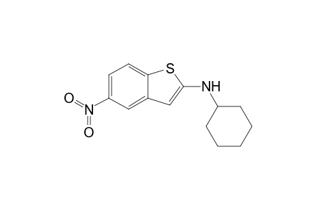 N-Cyclohexyl-5-nitrobenzo[b]thiophen-2-amine