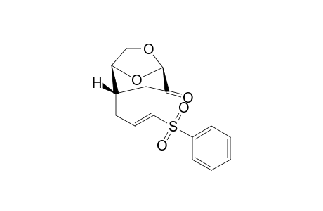 (1R,4S,5S)-4-[3'-(Phenylsulphonyl)prop-2'-enyl]-7,8-dioxabicyclo[3.2.1]octan-2-one