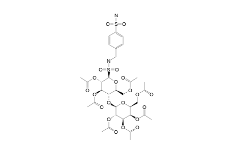 N-4-(AMINOSULFONYL)-BENZYL-S-(2,2',3,3',4',6,6'-HEPTA-O-ACETYL-1-THIO-BETA-MALTOSYL)-SULFONAMIDE