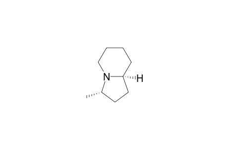Indolizine, octahydro-3-methyl-, cis-