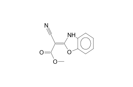 2-(1-cyano-1-methoxycarbonylmethylene)-2,3-dihydrobenzoxazole