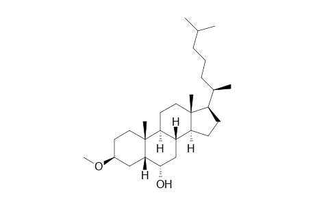 (3S,5R,6S,8S,9S,10R,13R,14S,17R)-17-[(1R)-1,5-dimethylhexyl]-3-methoxy-10,13-dimethyl-2,3,4,5,6,7,8,9,11,12,14,15,16,17-tetradecahydro-1H-cyclopenta[a]phenanthren-6-ol