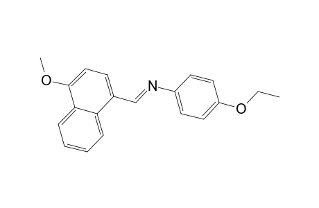 (4-ethoxy-phenyl)-(4-methoxy-naphthalen-1-ylmethylene)-amine