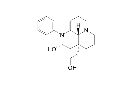 (14.alpha.,16.alpha.)-14,15-Dihydro-eburnamenin-14,21-diol