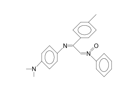 N-(B-[4-Dimethylamino-phenylimino]-4-methyl-phenethylidene)-aniline N-oxide