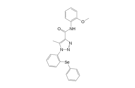 N-(2-Methoxyphenyl)-5-methyl-1-[2-(phenylselanyl)phenyl]-1H-1,2,3-triazole-4-carboxamide