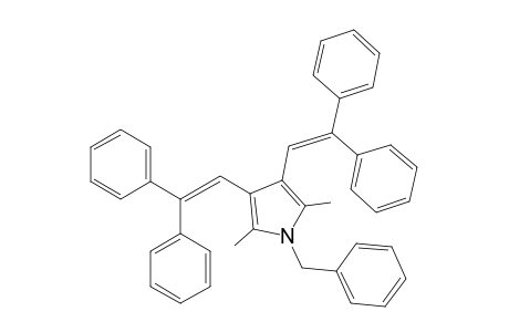 1-Benzyl-3,4-bis(2,2-diphenylethenyl)-2,5-dimethylpyrrole