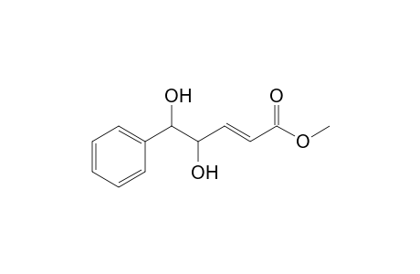 Methyl 4,5-dihydroxy-5-phenyl-2-pentenoate