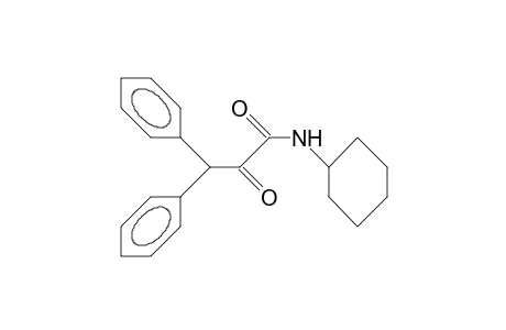 N-Cyclohexyl-2-oxo-3,3-diphenyl-propionamide
