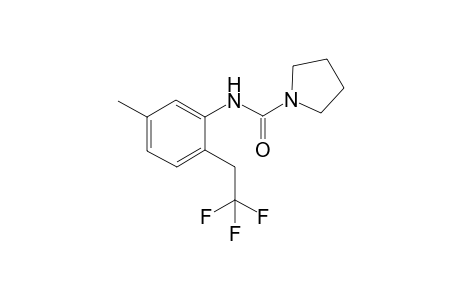 N-(5-Methyl-2-(2,2,2-trifluoroethyl)phenyl)pyrrolidine-1-carboxamide