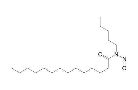 Tetradecanamide, N-nitroso-N-pentyl-