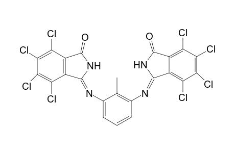 N,N'-(2,6-toluoldiyl)-bis(3-iminotetrachloroisoindolin-1-one), azomethine type