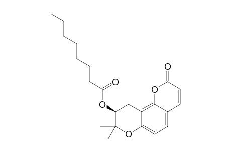 (+)-Octanoyllomatin