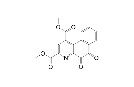 DIMETHYL-9,10-DIHYDRO-9,10-DIOXOBENZO-[F]-QUINOLINE-2,4-DICARBOXYLATE