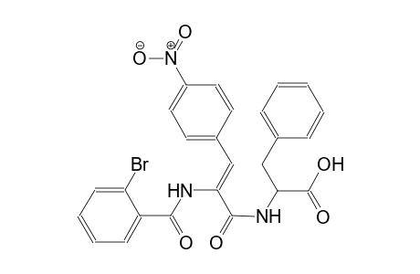 phenylalanine, N-[(2Z)-2-[(2-bromobenzoyl)amino]-3-(4-nitrophenyl)-1-oxo-2-propenyl]-