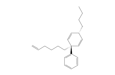 trans-(4-Butyl-1-(hex-5-enyl)cyclohexa-2,5-dienyl)benzene