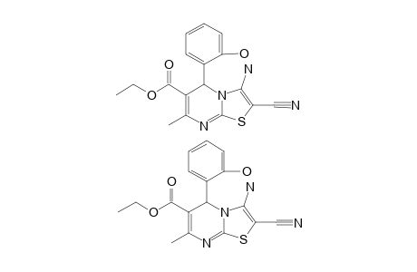 ETHYL-3-AMINO-2-CYANO-5-(2-HYDROXYPHENYL)-7-METHYL-5H-THIAZOLO-[3,2-A]-PYRIMIDINE-6-CARBOXYLATE