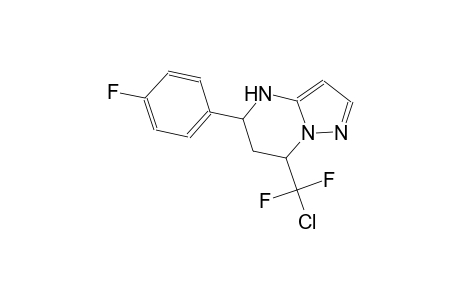 7-[chloro(difluoro)methyl]-5-(4-fluorophenyl)-4,5,6,7-tetrahydropyrazolo[1,5-a]pyrimidine