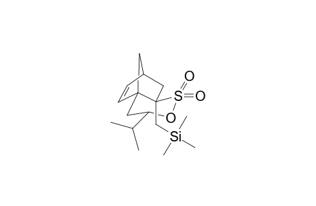 5-Isopropyl-2-[(trimethylsilyl)methyl]-7,10-methylene-3-thia-4-oxabicyclo[4.4.0(2,7)]dec-8-ene-S-dioxide