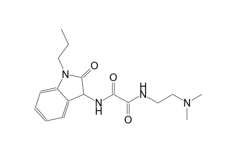 ethanediamide, N~1~-(2,3-dihydro-2-oxo-1-propyl-1H-indol-3-yl)-N~2~-[2-(dimethylamino)ethyl]-