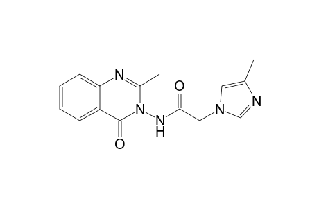 2-Methyl-3-[2-(4-methylimidazol-1-yl)-acetylamido]-4(3H)-quinazolinone