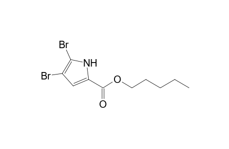 Pentyl 4,5-dibromo-1H-pyrrole-2-carboxylate