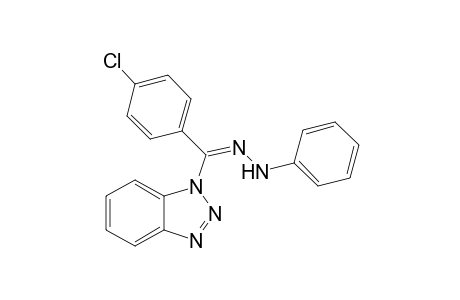 1-p-chlorobenzoylbenzotriazole phenylhydrazone