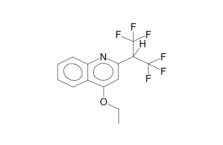 2-HEXAFLUOROISOPROPYL-4-ETHOXYQUINOLINE