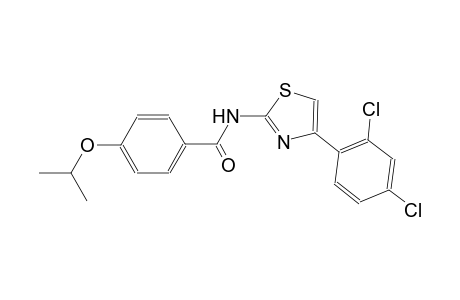 N-[4-(2,4-dichlorophenyl)-1,3-thiazol-2-yl]-4-isopropoxybenzamide