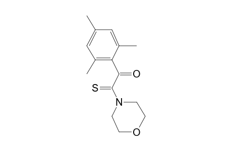 2-(Morpholin-4-yl)-2-sulfanylidene-1-(2,4,6-trimethylphenyl)ethanone