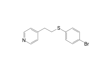 4-{2-[(4-Bromophenyl)thio]ethyl}pyridine