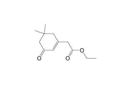 2-(3-keto-5,5-dimethyl-cyclohexen-1-yl)acetic acid ethyl ester